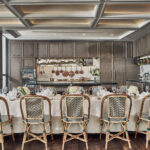 Chef's Table at Capella Hotel with elegant decor for private dining.