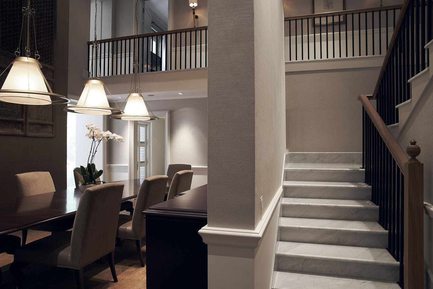 Elegant Capella villa suite featuring open-plan living area, and lush surroundings.