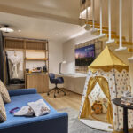 Citadines Singapore's family room with contemporary design, perfect for relaxation and togetherness.