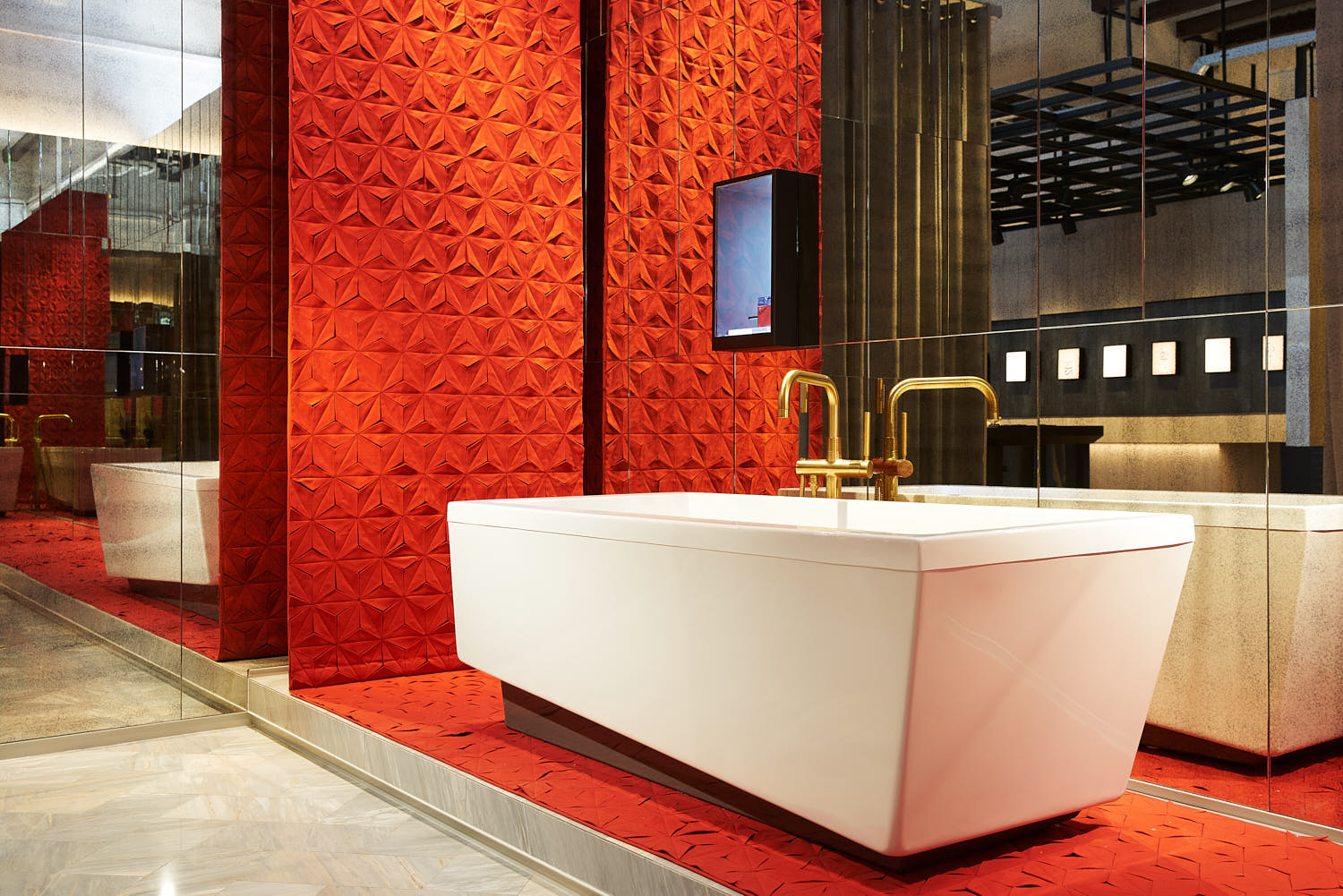 Curated setups highlight sleek fixtures, premium materials, and lifestyle integration.