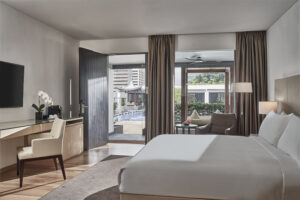 Marriott after completing shoot.